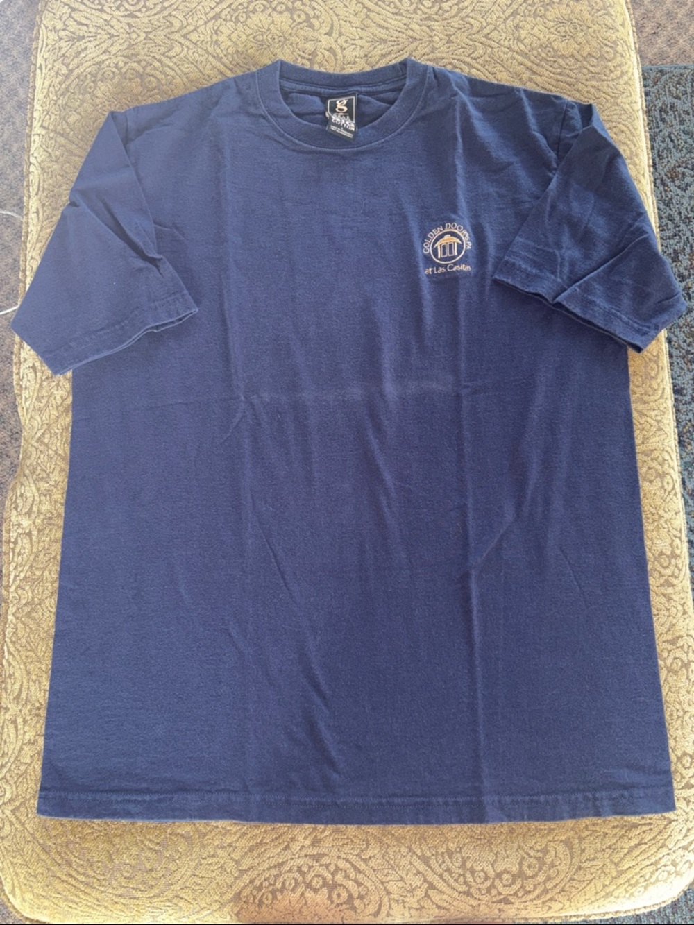 Golden Doors PA Gear For Sports Navy Short-Sleeve Pocket Logo Tee - Men